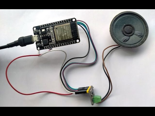 Vídeo relacionado con MAX98357 Clase D Placa de Amplificador de Audio AYWHP DAC I2S 3W DAC Decodificador Módulo de Ruptura Placa de Amplificador de Audio sin Filtro