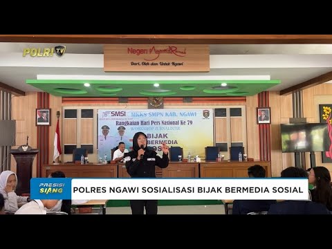 POLRES NGAWI BERIKAN PENGHARGAAN ANGGOTA BERPRESTASI