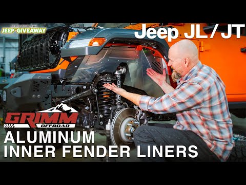 Grimm Inner Fender Liner Install for Jeep JL & JT