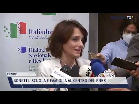 2022-05-23 FIRENZE - BONETTI,  SCUOLA E FAMIGLIA AL CENTRO DEL PNRR