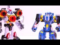 Tobot V Speed Robot Police Car Toys Stop Motion Kong Return