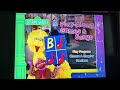 Sesame Street Play Along Games Songs 2009 Reprint DVD Walkthrough