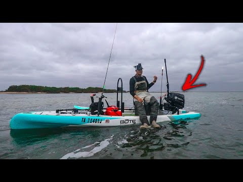 you're going to love what I do with this fishing MICROBOAT - MOVING FASTER THAN YOU CAN WALK