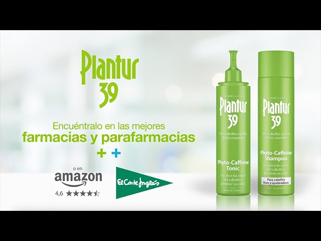 Vídeo relacionado con Plantur 39 Pack de Shampoo Cafeína 250 ml y Tonico 200 ml | Evita y Reduce la Caida Cabello Mujer | Para Cabello Fino y Quebradizo | Tratamiento Anticaida Cabello Mujer