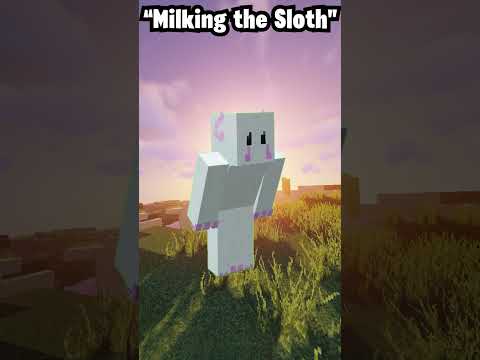 🦖 Raptor Caught! Milking Sloth in Minecraft Song 🎶