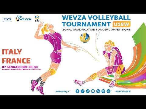 WEVZA U18W - ITALY vs FRANCE
