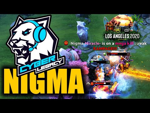 CYBER LEGACY vs NIGMA (ALL 3 GAMES HIGHLIGHTS) - ESL ONE LOS ANGELES 2020 Online (EU-CIS) DOTA 2