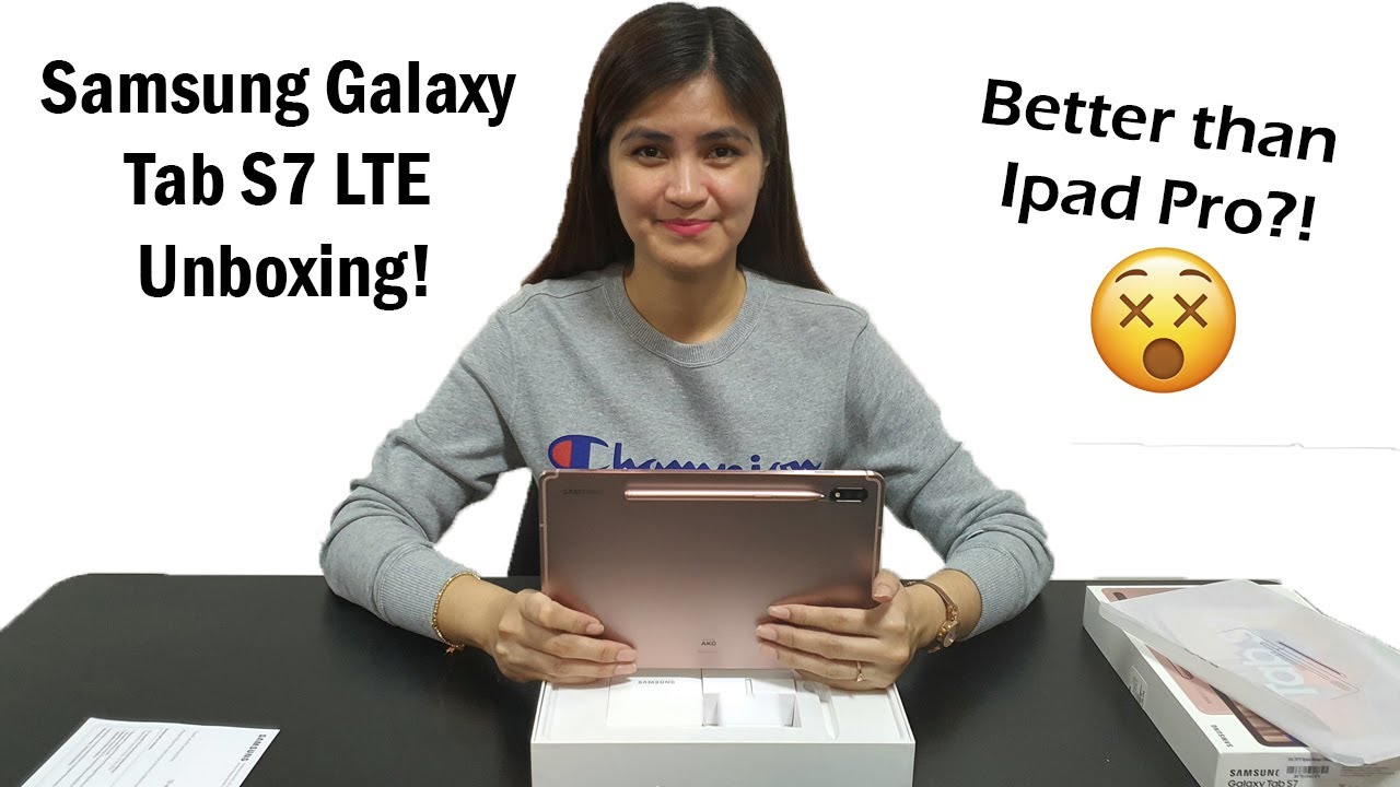 Samsung Galaxy Tab S7 LTE Unboxing!!!!| Dyzicles
