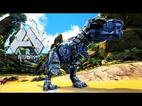 ARK Atlantis EP26 - Bionic Rex + Sela Tek! Flocos Nosso Rex!