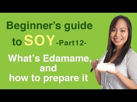 Beginner's guide to soy 12- What is edamame, and how to prepare it