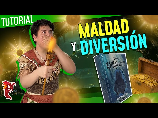 Vídeo relacionado con Ravensburger Disney Villainous - Juego de estrategia Treacherous Tides - Juega como Davy Jones o Tamatoa - Independiente o expande con otros villanos - Línea galardonada