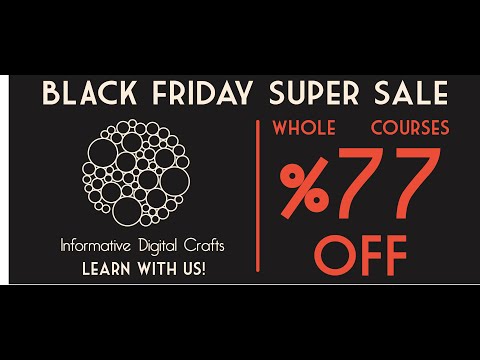Black Friday Pack (All Grasshopper Tutorials) %77 OFF
