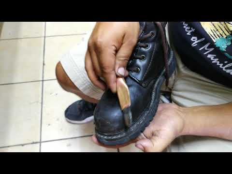 Como quitar casquillo de metal a botas