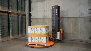 Stretch Wrap Machine X200 with Roping System video 1