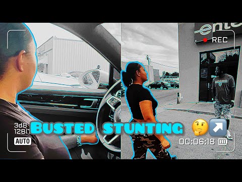 Tflashy gets caught stunting in a rental car 🤔🤔😳😳🤦🏾‍♂️