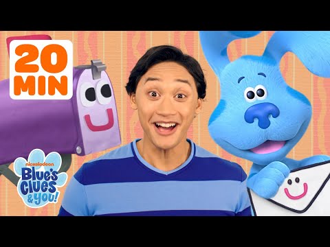 Blue and Josh Open Mail! 💌 w/ Mailbox! | 20 Minute Compilation | Blue's Clues & You!