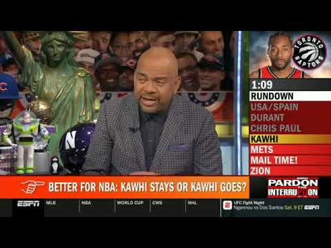 Pardon The Interruption 06/24/2019 | Tony & Wilbon: Better for NBA: Ka