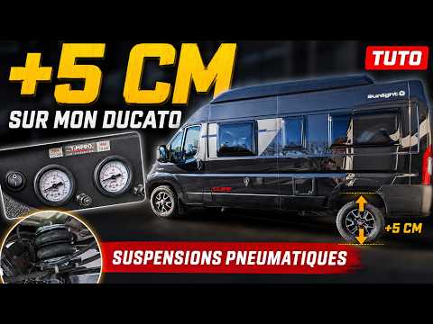 Suspensions pneumatiques TIMPRO sur Fiat Ducato