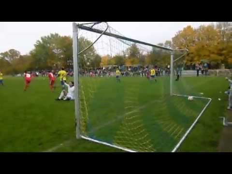 TSV Höpfingen - VfR Mannheim / Das 0:1 durch Enis Baltaci