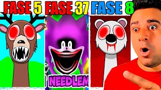 SPRUNKI OC do SONIC SHIN FASE 36 e 37 e 99 NOITES NA FLORESTA do ROBLOX NO SPRUNKI Todas AS FASE ATÉ