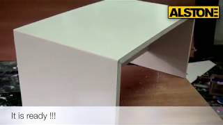Bending Wood Polymer Composite Boards At 90 Degrees