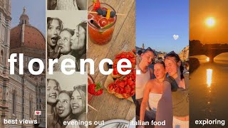 days in florence 💌 | italy travel vlog, exploring, italian food & nights out