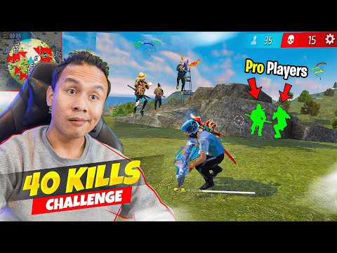 Extreme Lvl 40 Kills Challenge in High Master Rank 😱 Tonde Gamer - Free Fire Max