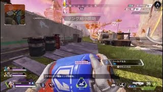 Apexシーズン19ランク　エイム無くても敵の位置と斜線管理さえできればトップ5とアシスト取れる！