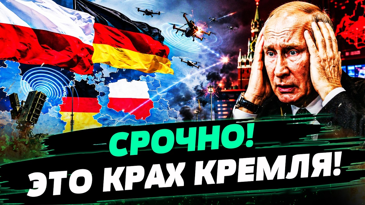 🔴ПРЯМО СЕЙЧАС! ПОЛЬША РЕЗКО ПОГНАЛА! ГЕРМАНИЯ УДАРИЛА С ДВОЙНОЙ СИЛОЙ! КРЕМ?
