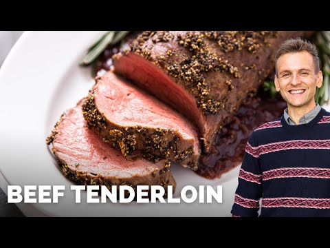 Peppercorn Crusted Beef Tenderloin
