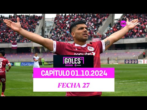 Todos los GOLES | Campeonato Ascenso 2024 - FECHA 27 ⚽