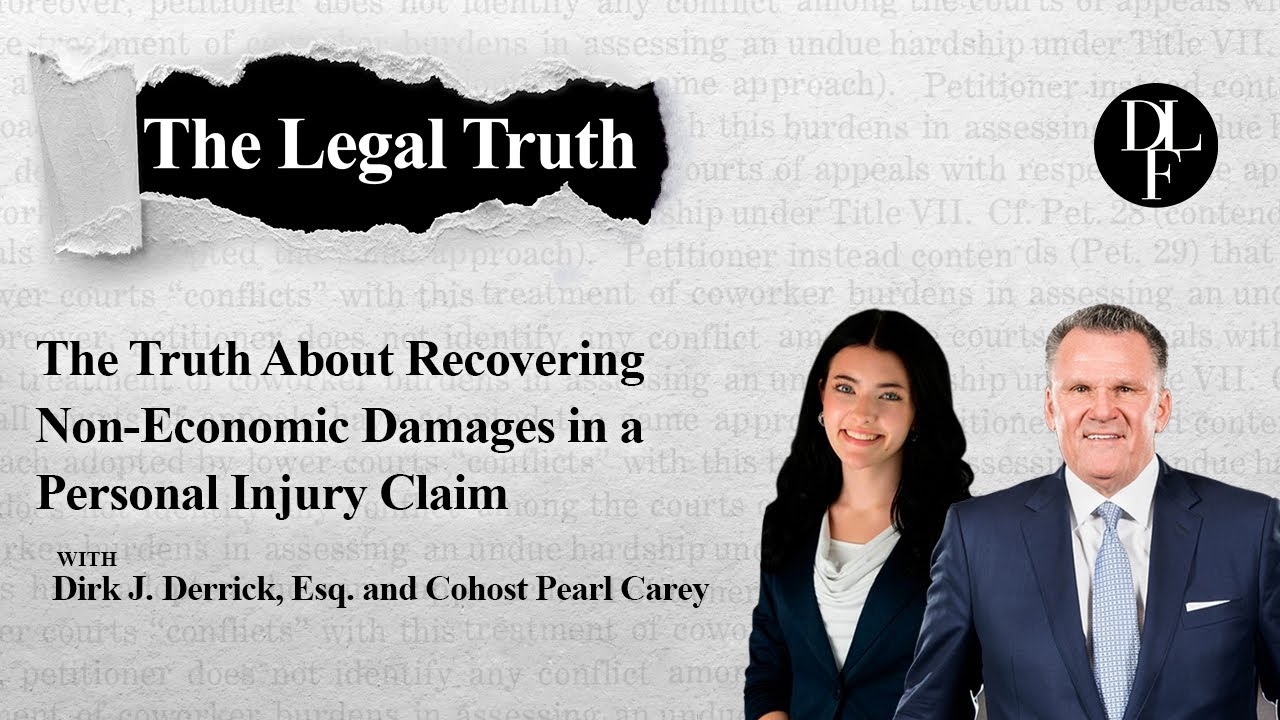 The Truth About Recovering Non-Economic Damages in a Personal Injury Claim