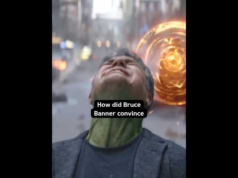 How Bruce Convinced Hulk to Merge Their Bodies in Infinity War...