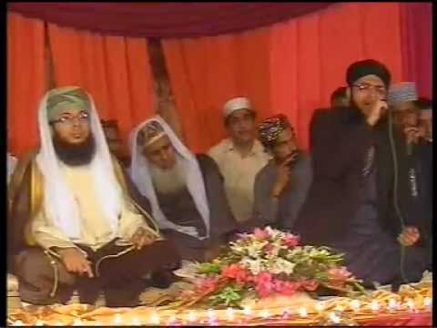 Hafiz Tahir Qadri .With Pir Muhammad Badar-e-Alam Jaan Sahabdat