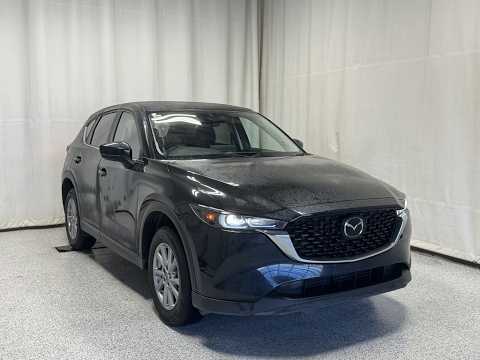 2025 Mazda CX-5 GS AWD in Black for sale at Park Mazda in Sherwood Park, AB