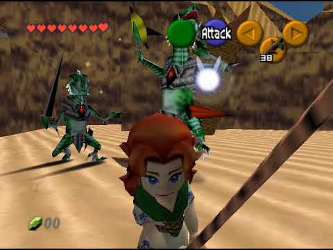 TLoZ:Puzzling(OoT Mod)-Secret Fish&Area