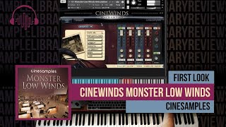 Video thumbnail for First Look: CineWinds Monster Low Winds (Currently 33% Off) by Sample Library Review