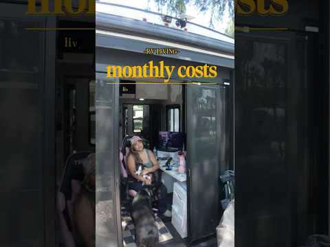 monthly cost of living in an rv  #camper #rvlife #rv #rvliving  #budgettravel #rvtips #rvproblems