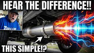 This Simple Exhaust Mod Made My Truck Sound AMAZING