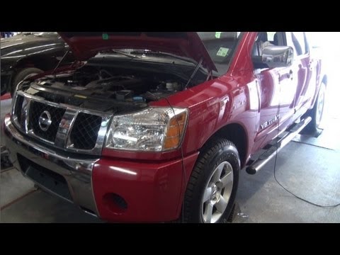 2005 NISSAN TITAN BOLT-ONS BEFORE/AFTER BULLY DOG DYNO TUNE!