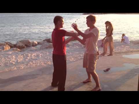 Anwendung 5. Satz, Siu-Nim-Tau im Chi-Sao