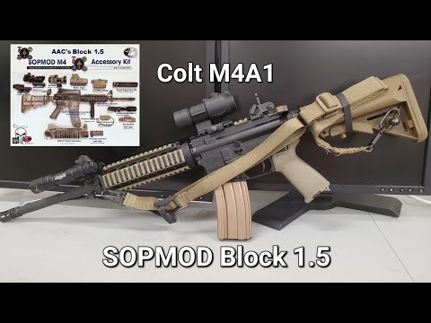 Colt M4A1 Sopmod Block 1.5 Clone Build - Better than Block 1