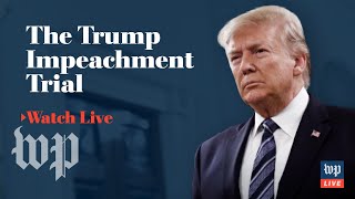 Impeachment trial of President Trump | Jan. 31, 2020 (FULL LIVE STREAM) video