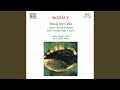 Cello Sonata, Op. 4: II. Allegro con spirito - Molto adagio