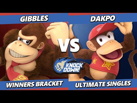 Knockdown 85 - Gibbles (Donkey Kong) Vs. Dakpo (Diddy Kong) Smash Ultimate - SSBU