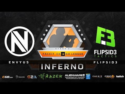 EnVyUs vs Flipsid3 - Inferno (FACEIT League 2015 Stage 2 EU)
