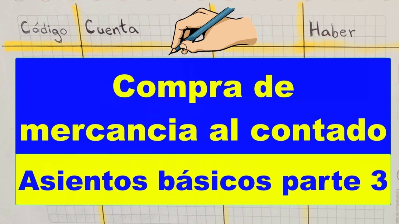 Purchase of Goods for CASH 🤓 accounting entry in journal