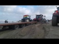 Boerenprotest via strand Hoek van Holland naar Den Haag