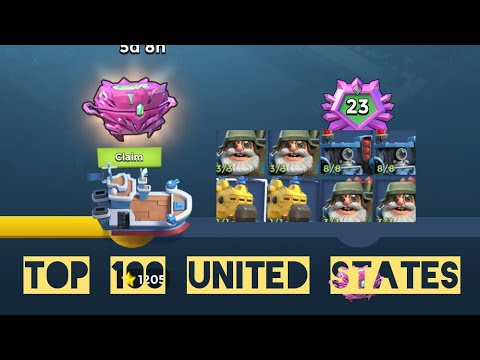 Rank 22 ACHIEVED!!! Boom Beach Warships Season 19. Top 100 US leaderboard GamEPlaY.