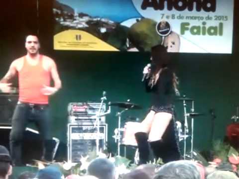 Katia Aveiro - Boom sem parar  Live Show Anona Faial , Madeira (08/03/2015).